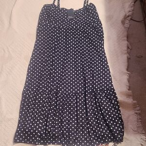 Chic  Polka Dot Midi Dress